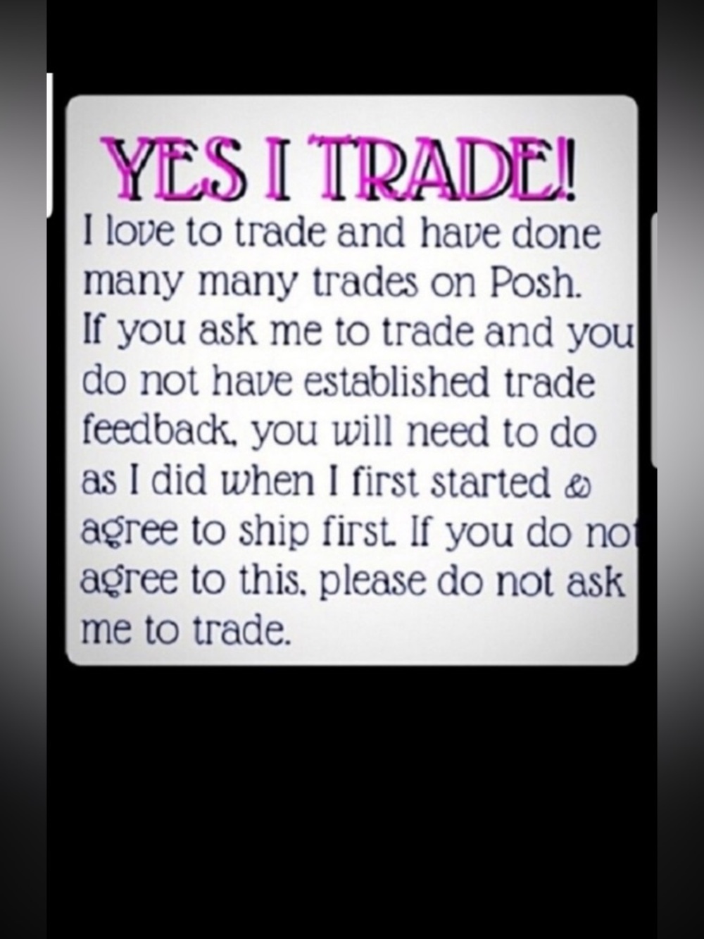 COPY - Trading Rules and step by step instructions